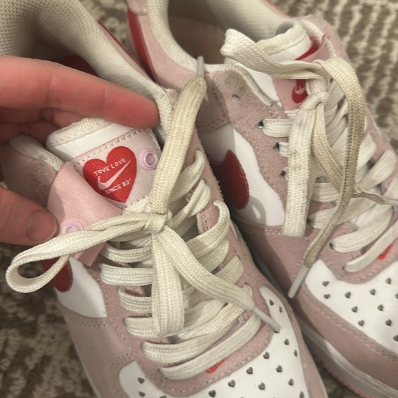 EUC Rare Love Letter Air Force 1’s - Picture 3 of 8